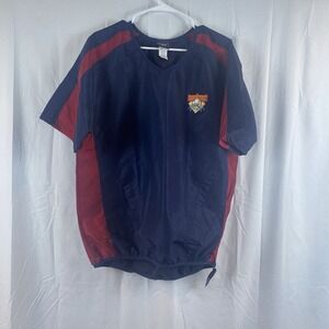 Copperstown Dreams Park Authentic Size Small Pull‎ Over Windbreaker Short Sleeve